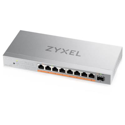 Zyxel XMG-108HP 8 Ports 2,5G + 1 SFP+, 8 ports 100W total PoE++ Desktop MultiGig unmanaged Switch