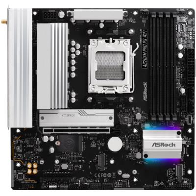 ASRock A620AM Pro RS WiFi / AMD A620A / AM5 / 4x DDR5 DIMM / 3x M.2 / HDMI / DP / USB-C / WiFi / mATX