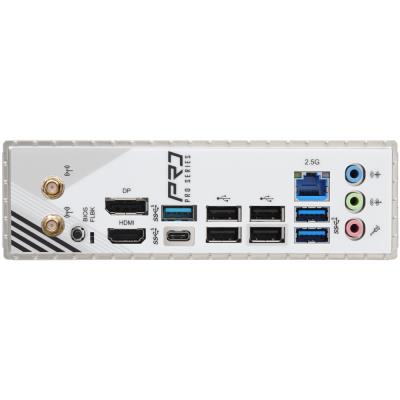 ASRock A620AM Pro RS WiFi / AMD A620A / AM5 / 4x DDR5 DIMM / 3x M.2 / HDMI / DP / USB-C / WiFi / mATX