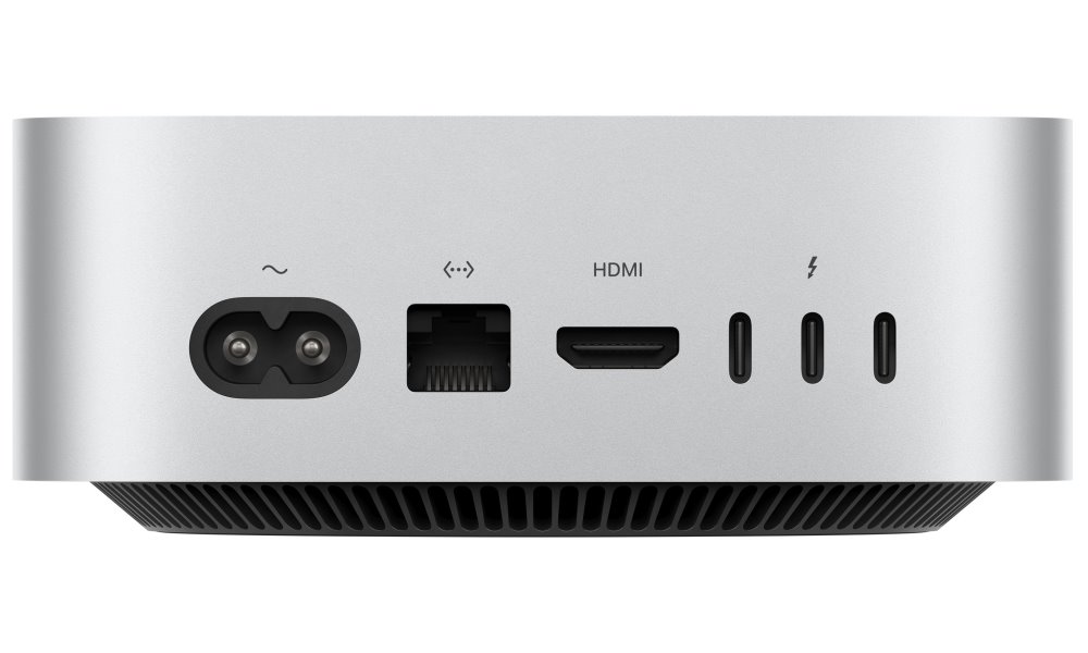 Apple Mac mini 2024 / M4 / 120 CPU / 10C GPU / 16GB RAM / 256GB SSD / HDMI / USB-C / Thunderbolt 4 / WiFi