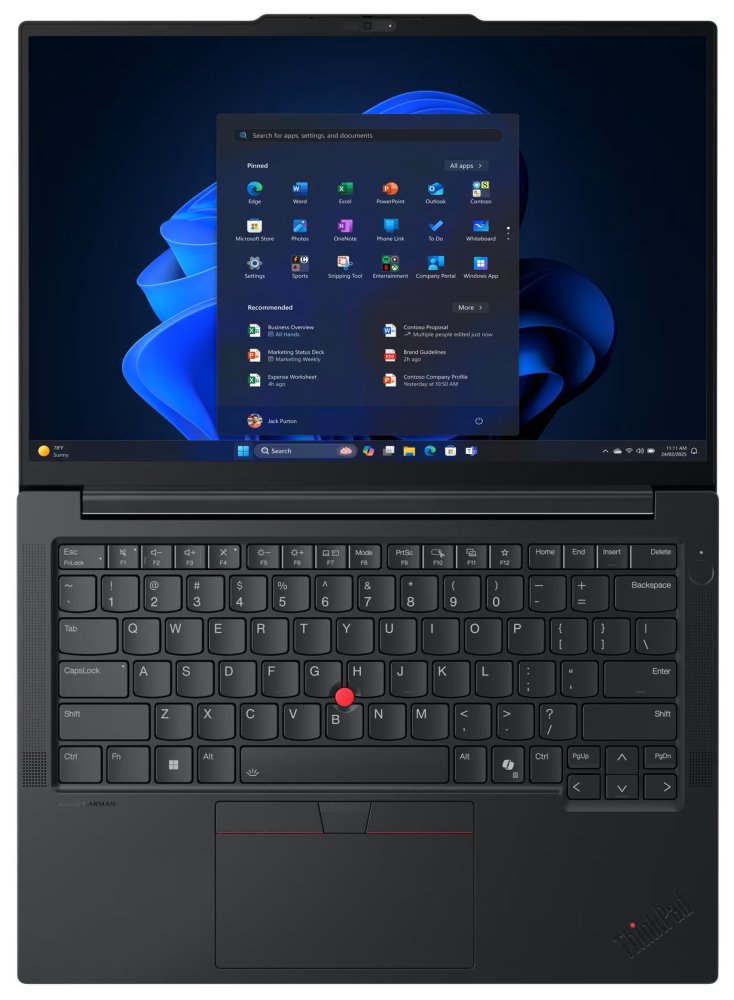 Lenovo E14 Gen 7/ Ryzen 5 230/ 16GB DDR5/ 512GB SSD/ Radeon™ Graphics/ 14"WUXGA,matný/ W11P/ černý