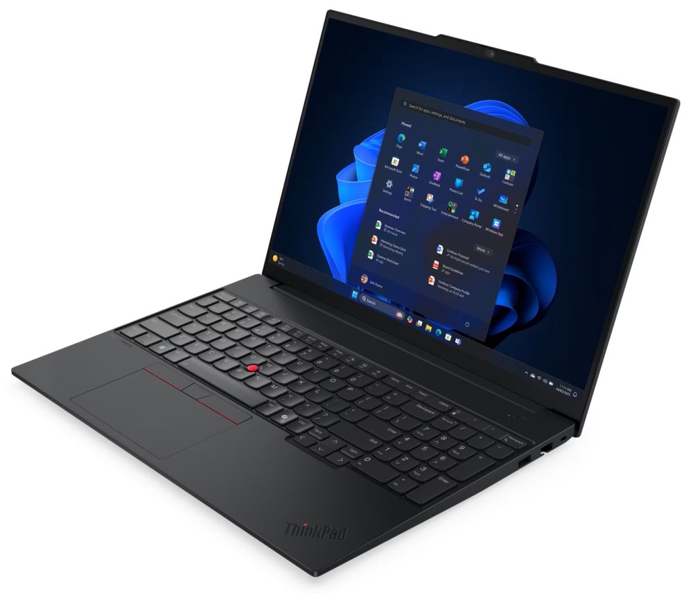 Lenovo E16 Gen 3/ Core Ultra 7 255H/ 32GB DDR5/ 1TB SSD/ Intel Graphics/ 16"WUXGA,matný/ W11P/ černý