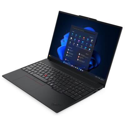 Lenovo E16 Gen 3/ Core Ultra 7 255H/ 32GB DDR5/ 1TB SSD/ Intel Graphics/ 16"WUXGA,matný/ W11P/ černý