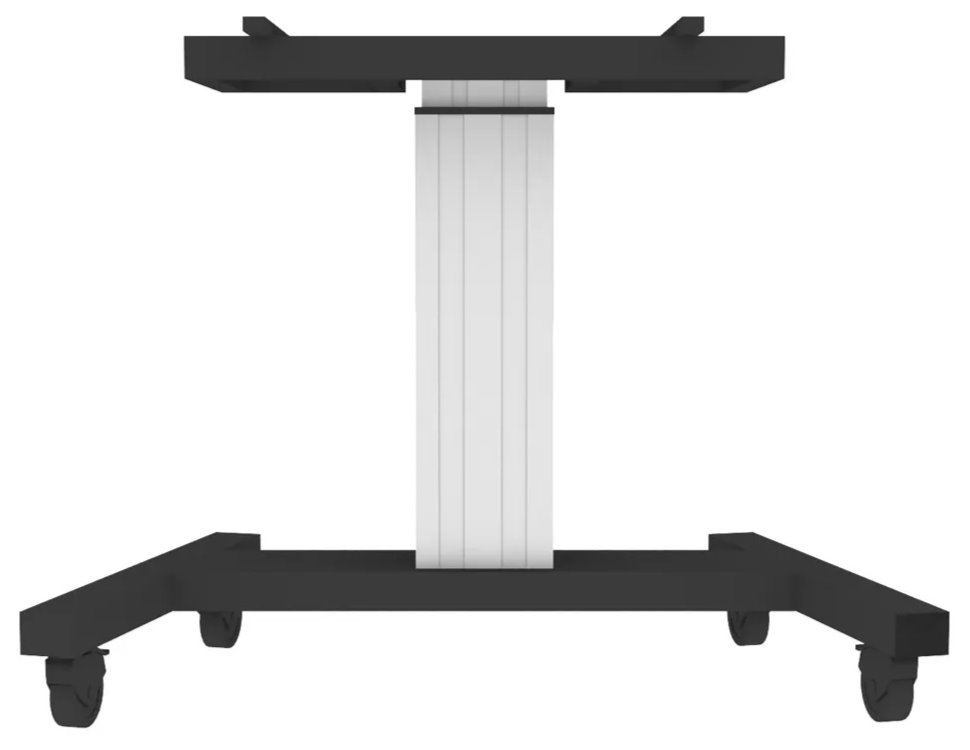 POŠKOZENÝ OBAL - Neomounts  PLASMA-M2500TSILVER / Motorised Mobile Floor Stand (90° tilt) - VESA 200x200 up to 800x600 / Silver