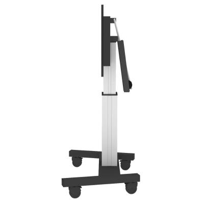 POŠKOZENÝ OBAL - Neomounts  PLASMA-M2500TSILVER / Motorised Mobile Floor Stand (90° tilt) - VESA 200x200 up to 800x600 / Silver