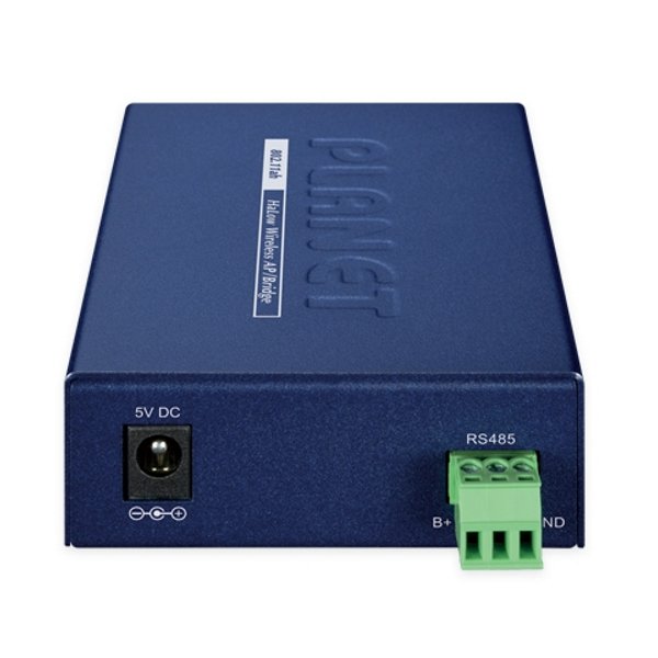 Planet HLB-100, Halow Wi-Fi AP/Bridge/Station, 802.11ah 868MHz, 1x 100TXRJ45, 1x RS485, Modbus TCP, -20~60°C