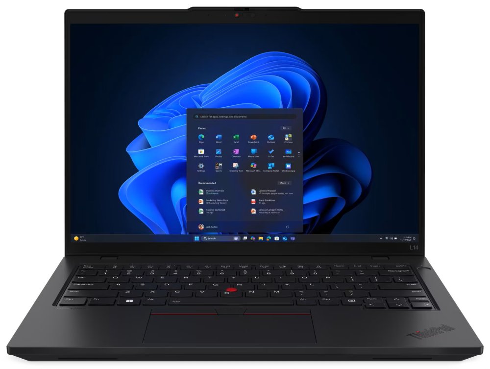 Lenovo L14 Gen 6/ Core Ultra 7 255U/ 32GB DDR5/ 1TB SSD/ Intel Graphics/ 14"WUXGA,matný/ W11P/ černý