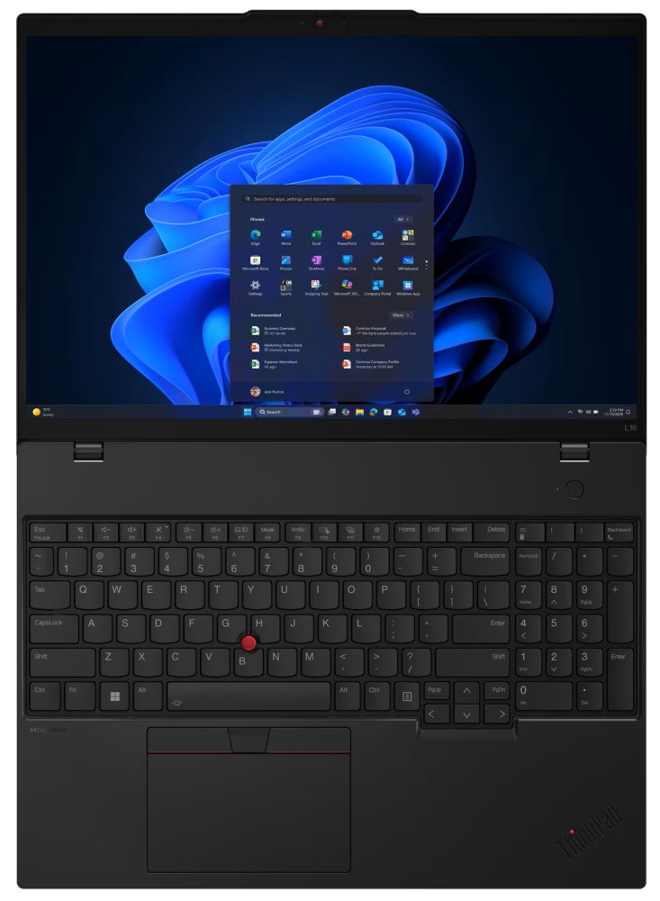 Lenovo L16 Gen 2/ Ryzen 7 PRO 250/ 32GB DDR5/ 1TB SSD/ Radeon™ Graphics/ 16"WUXGA,matný/ W11P/ černý