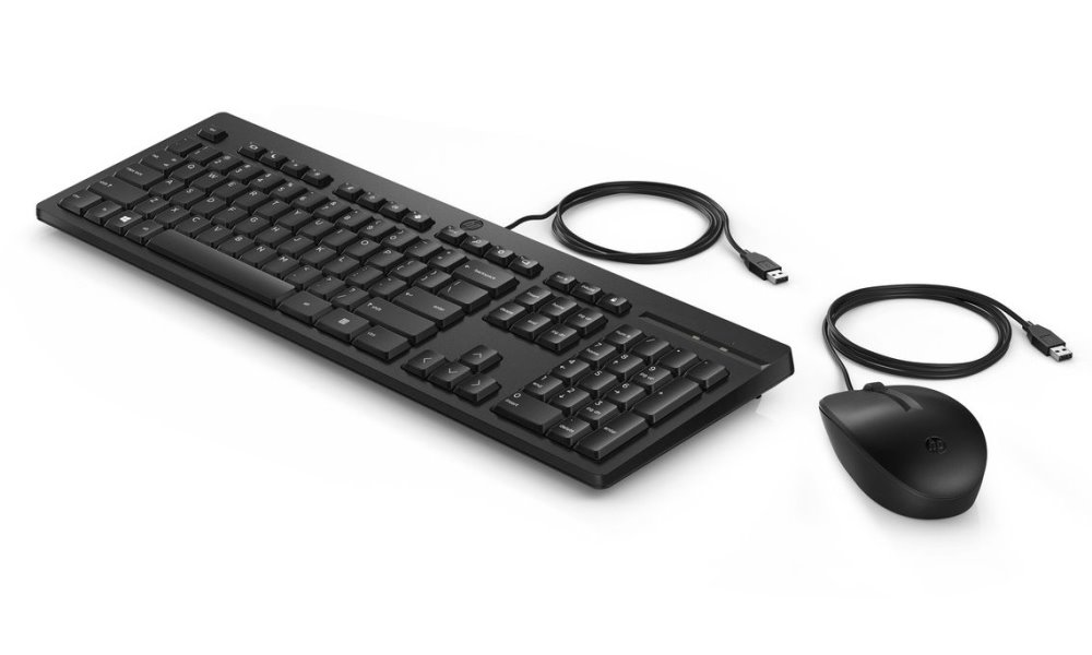 HP 225 Wired Mouse and Keyboard Combo G2 CZECH-SK