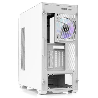 POŠKOZENÝ OBAL - Zalman skříň Z10 Duo / ATX / 4x120 mm ARGB fan / 2xUSB 3.0 / USB-C / tvrzené sklo / bílá