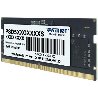 PATRIOT Signature Line 16GB DDR5 5600MT/s / SO-DIMM / CL46 / 1,1V