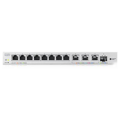 Zyxel XGS1250-12 v2, 12-Port Gigabit webmanaged Desktop Switch with 8 port 1G + 3-Port MultiGig 1/2.5/5/10G + 1-Port SFP