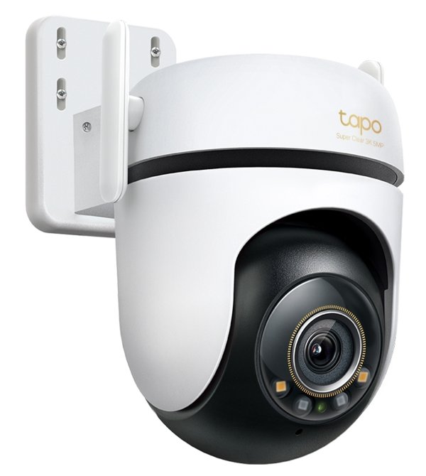 TP-Link Tapo C530WS - Venkovní Wi-Fi kamera s rozlišením 3K, rotace a sledování pohybu 360°, noční vidění, 1x LAN, IP66