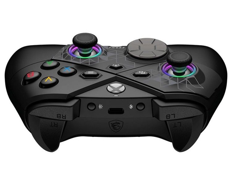 MSI gamepad FORCE PRO W/ bezdrátový/ RGB/ 2,4GHz/ Bluetooth/ USB-C/ pro PC, XBOX, Android