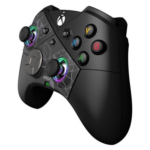 MSI gamepad FORCE PRO W/ bezdrátový/ RGB/ 2,4GHz/ Bluetooth/ USB-C/ pro PC, XBOX, Android