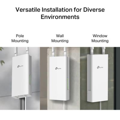 TP-Link TL-MR100-Outdoor, 4G LTE venkovní router, 2.4GHz, 300Mbps, vestavěný slot pro SIM