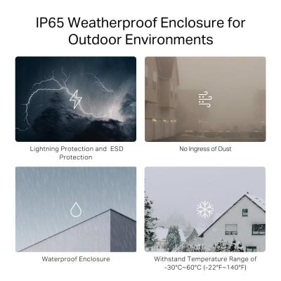 TP-Link Deco BE25 venkovní Mesh systém BE3600, WiFi 7, 688MBps na 2,4GHz, 2882 Mbps na 5GHz, 2x 2,5GLAN, 1ks v balení