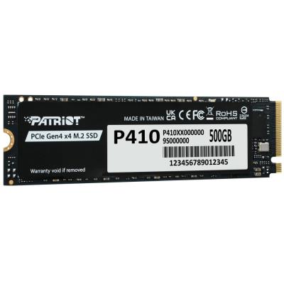 PATRIOT P410 500GB SSD / Interní / M.2 PCIe Gen4 x4 NVMe / 2280