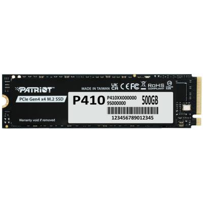 PATRIOT P410 500GB SSD / Interní / M.2 PCIe Gen4 x4 NVMe / 2280
