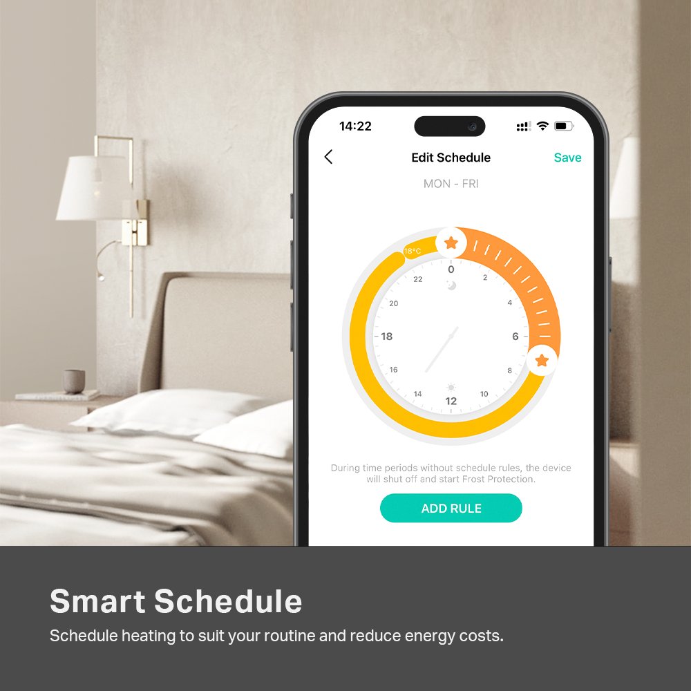 TP-Link KE110 Kasa smart pokojový termostat