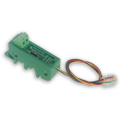 TINYCONTROL INA740 digitální elektroměr na DIN lištu pro LK3 & LK4