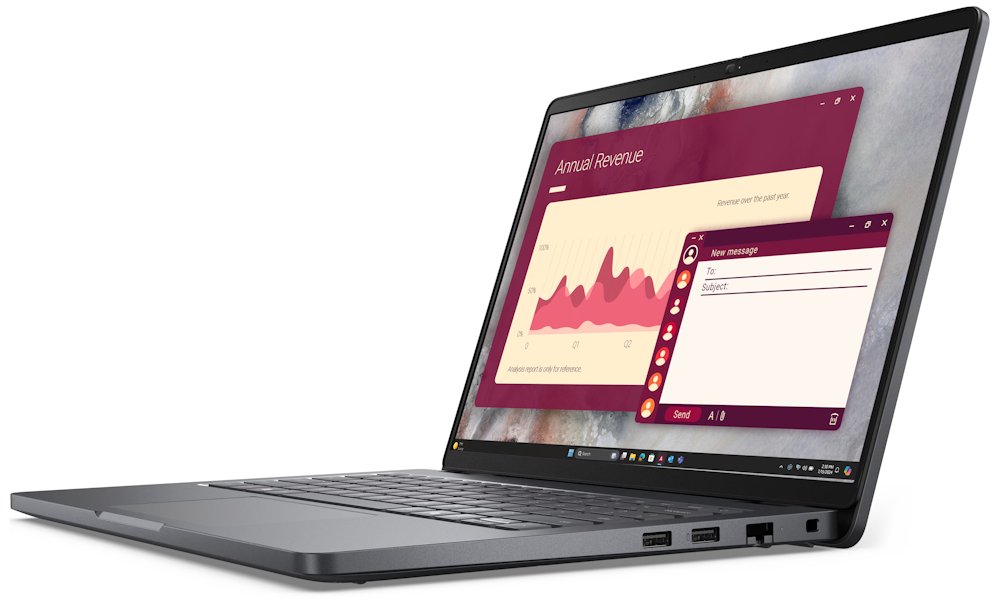 DELL Pro 14 PC14255/ AMD Ryzen 5 220/ 8GB/ 512GB SSD/ 14" FHD+/ FPR/ W11Pro/ 3Y PS on-site