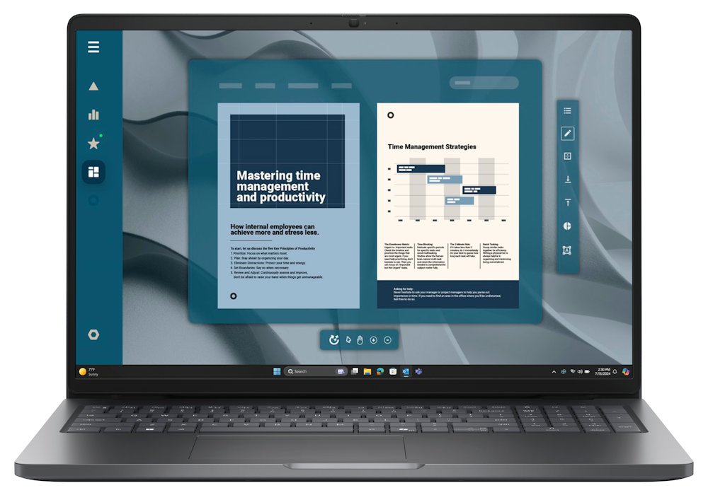 DELL Pro 16 PC16255/ AMD Ryzen 3 210/ 8GB/ 512GB SSD/16" FHD+/ FPR/ W11Pro/ 3Y PS on-site