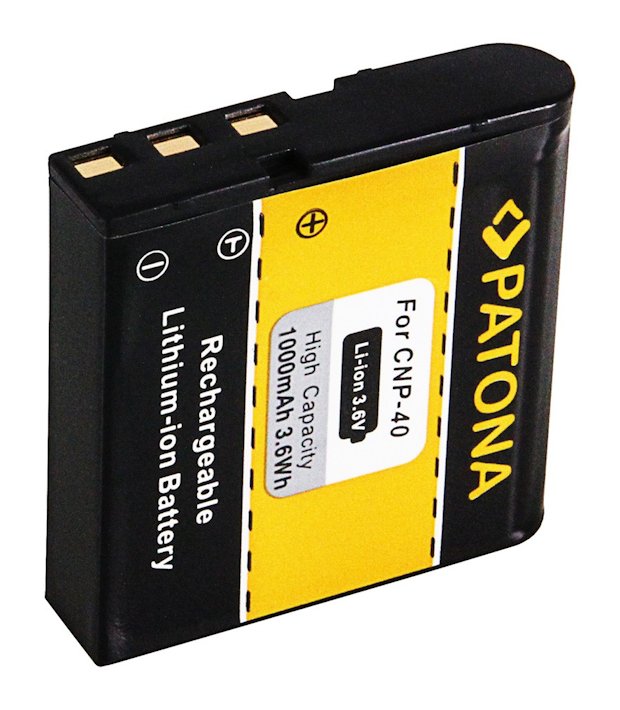 PATONA baterie pro foto Casio NP-40 1000mAh