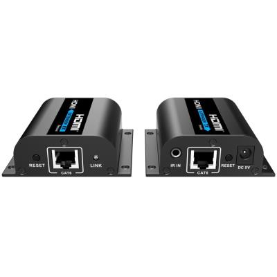 PremiumCord 4K@30Hz HDMI extender na 60m přes jeden kabel Cat6/6a/7, lokální HDMI výstup