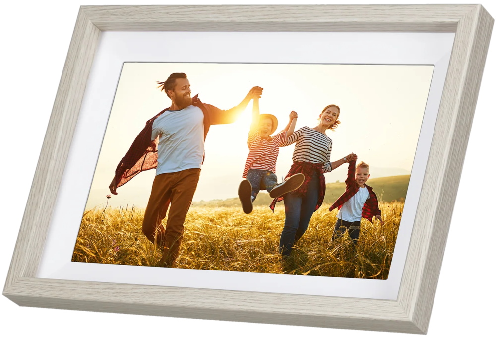 Rollei fotorámeček WiFi 108/ úhlopříčka 10.1"/ 32GB/ 2W/ Frameo APP/ Světlé dřevo