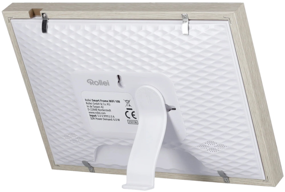 Rollei fotorámeček WiFi 108/ úhlopříčka 10.1"/ 32GB/ 2W/ Frameo APP/ Světlé dřevo