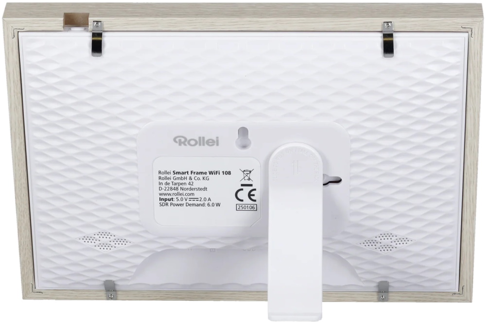 Rollei fotorámeček WiFi 108/ úhlopříčka 10.1"/ 32GB/ 2W/ Frameo APP/ Světlé dřevo