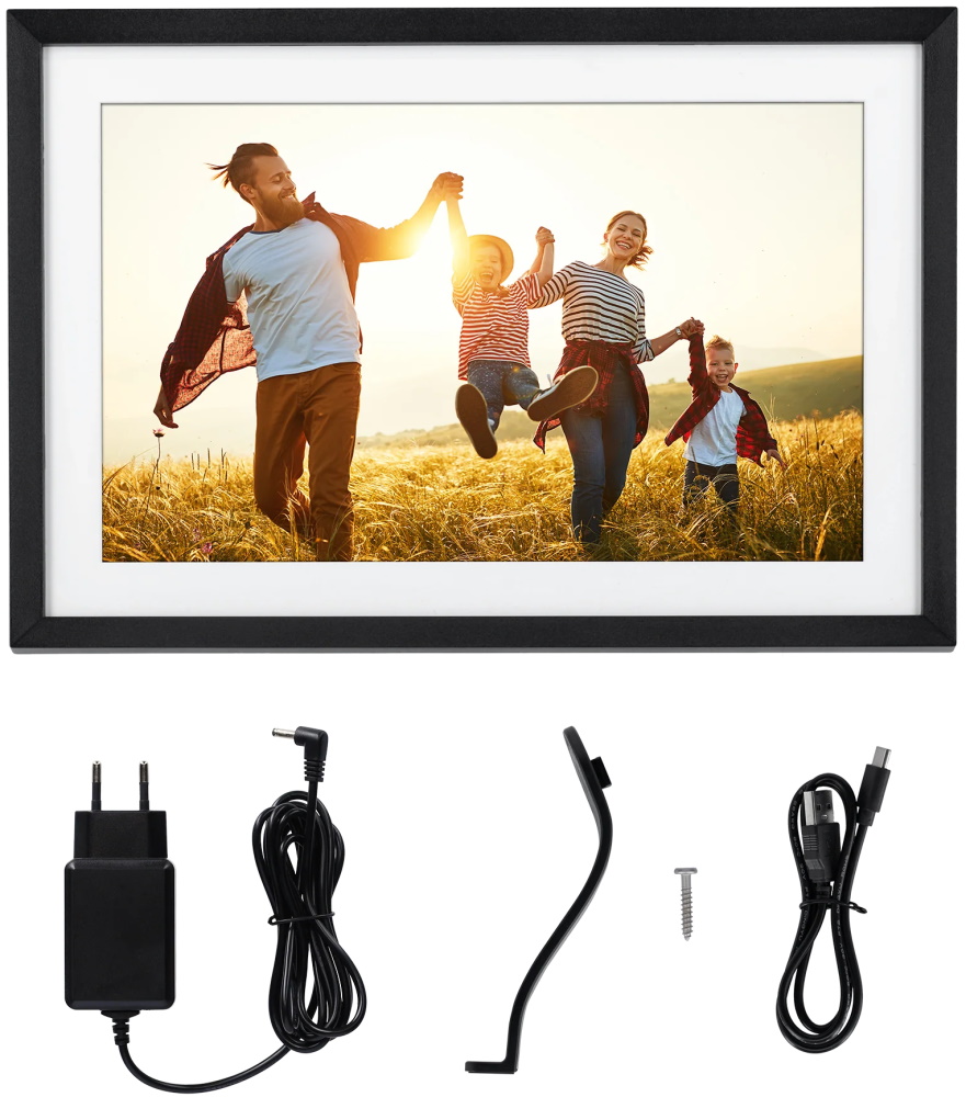 Rollei fotorámeček WiFi 107/ úhlopříčka 10.1"/ 32GB/ 2W/ Frameo APP/ Černý