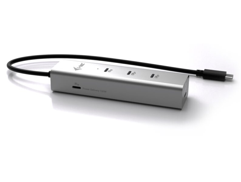 i-tec USB-C Charging Metal HUB 5port with USB-C video 8K, Power Delivery 85W