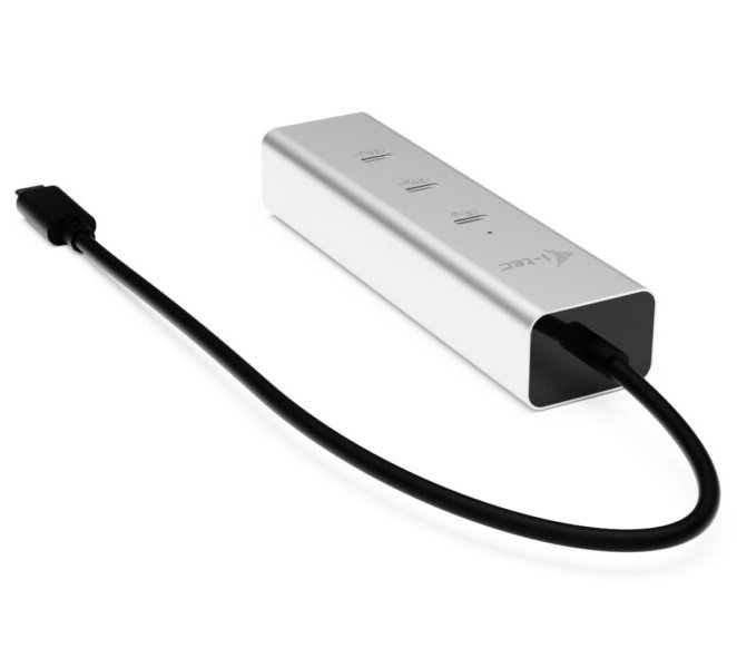 i-tec USB-C Charging Metal HUB 5port with USB-C video 8K, Power Delivery 85W