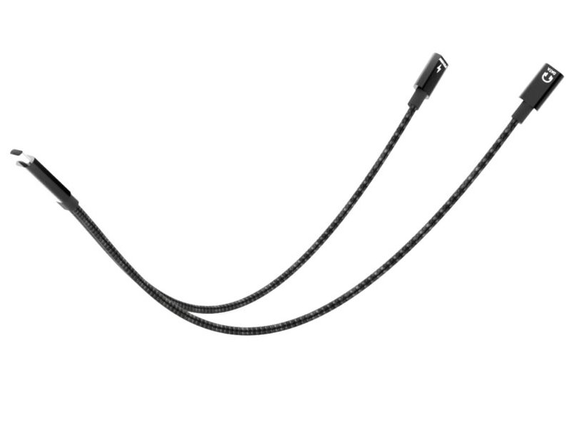 i-tec přípojný kabel USB-C Splitter Audio/Data, Power Delivery 100W