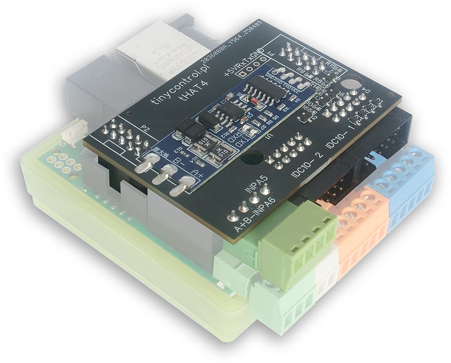TINYCONTROL tHAT4 - rozšíření 2x IDC10 pro LAN ovladač LK3.9