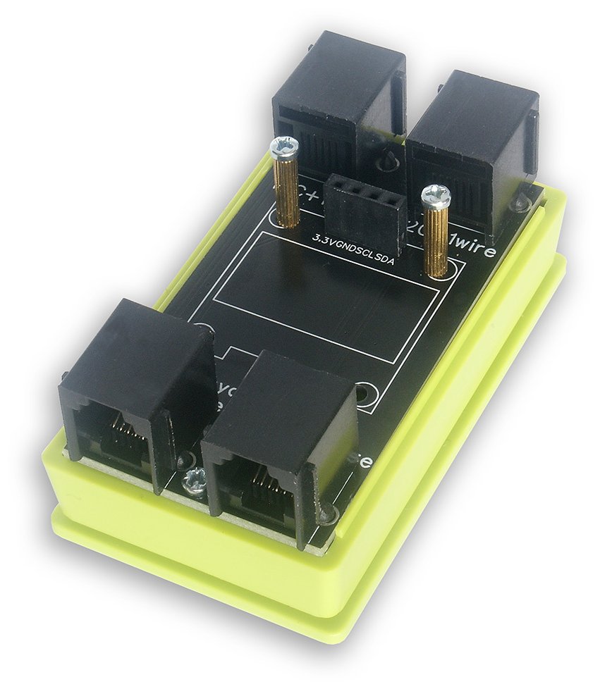 TINYCONTROL tB4 - rozšíření s 1-Wire, I2C, OLED pro LAN ovladač