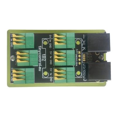 TINYCONTROL Splitter tB2, rozšíření 1-Wire - 1× RJ12 a 6× terminál
