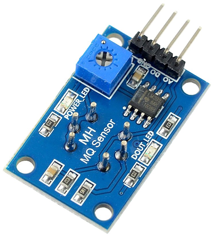 TINYCONTROL MQ-9 snímač koncentrace CO a hořlavých plynů pro LK3 & LK4