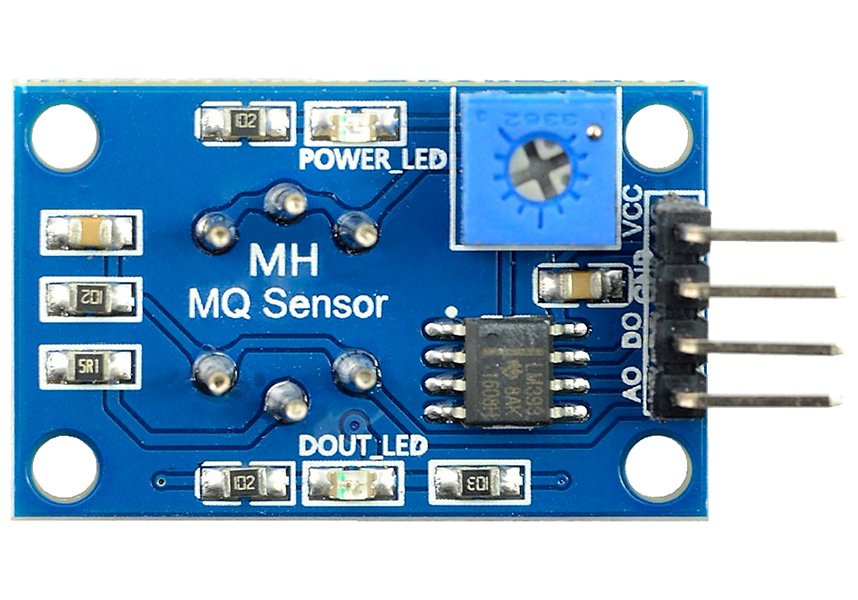 TINYCONTROL MQ-9 snímač koncentrace CO a hořlavých plynů pro LK3 & LK4