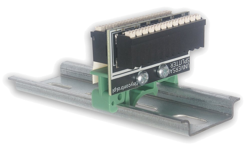 TINYCONTROL universální spitter na DIN lištu