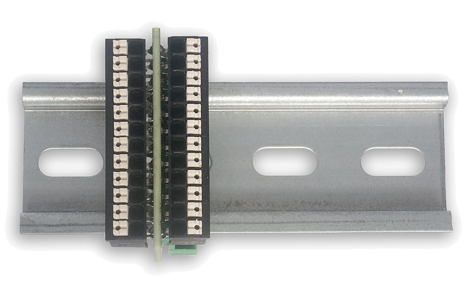 TINYCONTROL universální spitter na DIN lištu