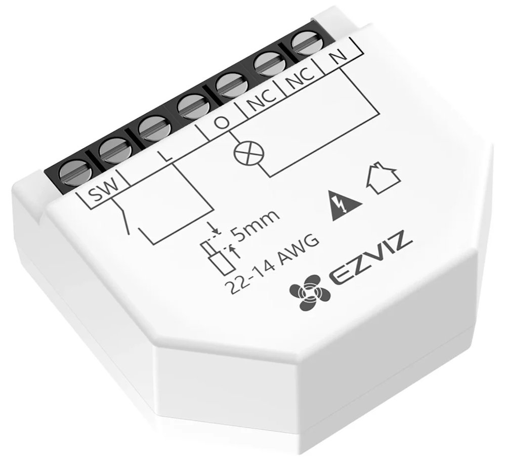 EZVIZ chytré Wi-Fi relé T35