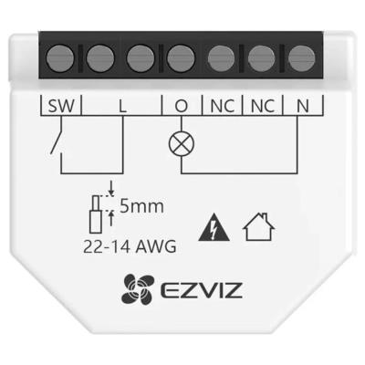 EZVIZ chytré Wi-Fi relé T35