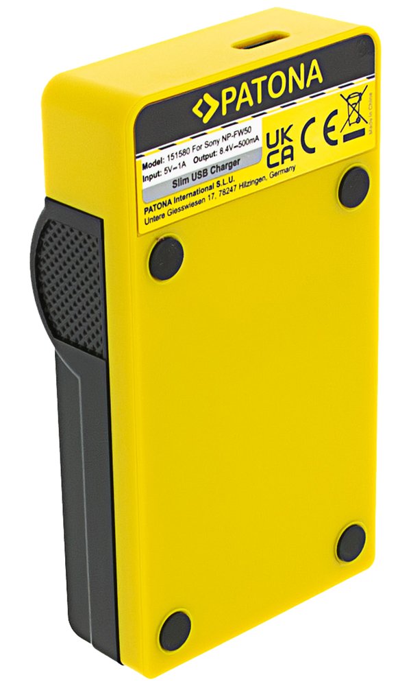 PATONA nabíječka Foto Sony NP-FW50 slim, USB