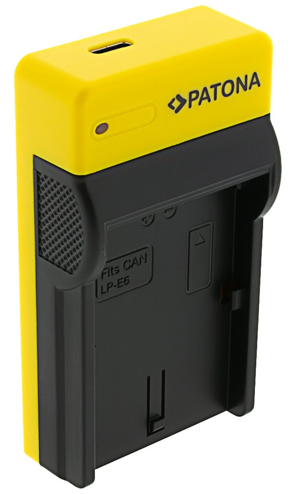 PATONA nabíječka Foto Canon LP-E6 slim, USB