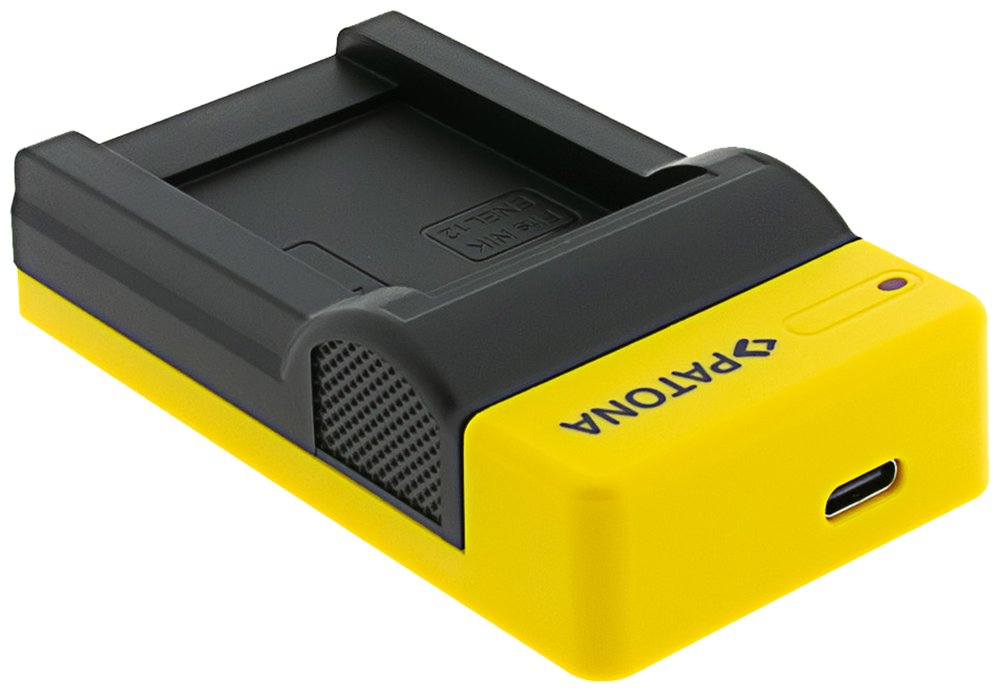 PATONA nabíječka Foto Nikon EN-EL12/NP-FM500H slim, USB