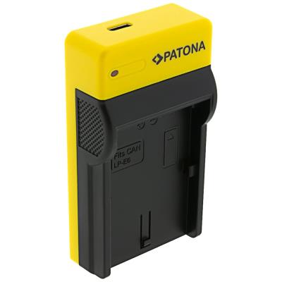 PATONA nabíječka Foto Canon LP-E6 slim, USB