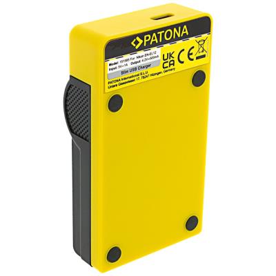 PATONA nabíječka Foto Nikon EN-EL12/NP-FM500H slim, USB